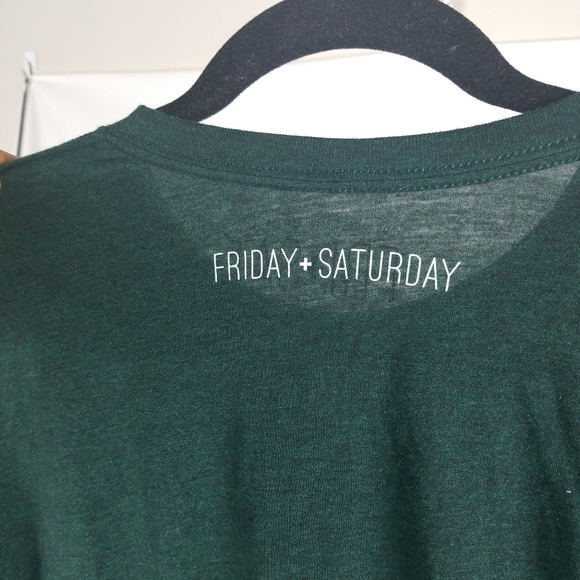 Friday+Saturday Graphic Green Tee - Picture 2 of 5